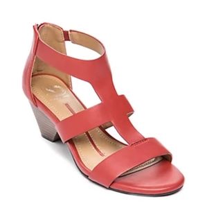 NEW DIRECTIONS Red Sandals